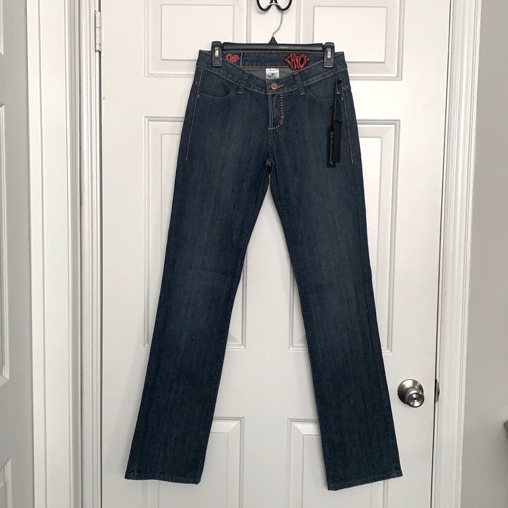 Chick by Nicky Hilton Boot-cut Blue Jeans. Size 26.